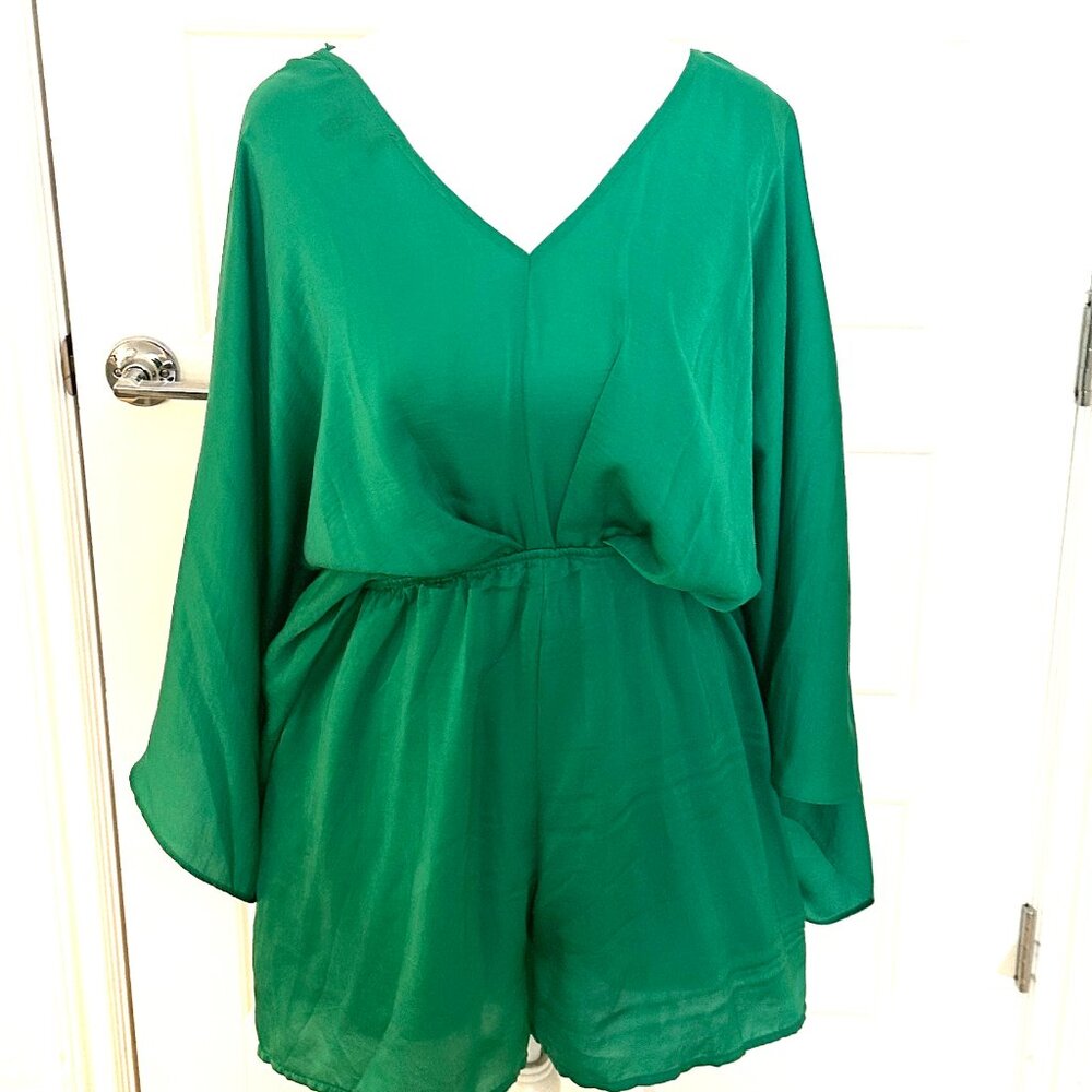 AAKAA GREEN ROMPER MEDIUM
